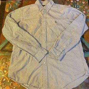 Polo by Ralph Lauren Gingham Country Check Long Sleeve Shirt Large